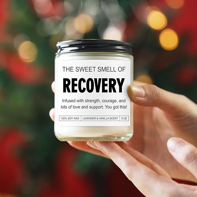 Candle, Get Well Gifts for Women After Surgery, Funny Get Well Soon, Feel Better, You Got This, Cancer Comfort, Hysterectomy Recovery, Back, Heart & Knee Surgery Recovery Gifts for Women, Men