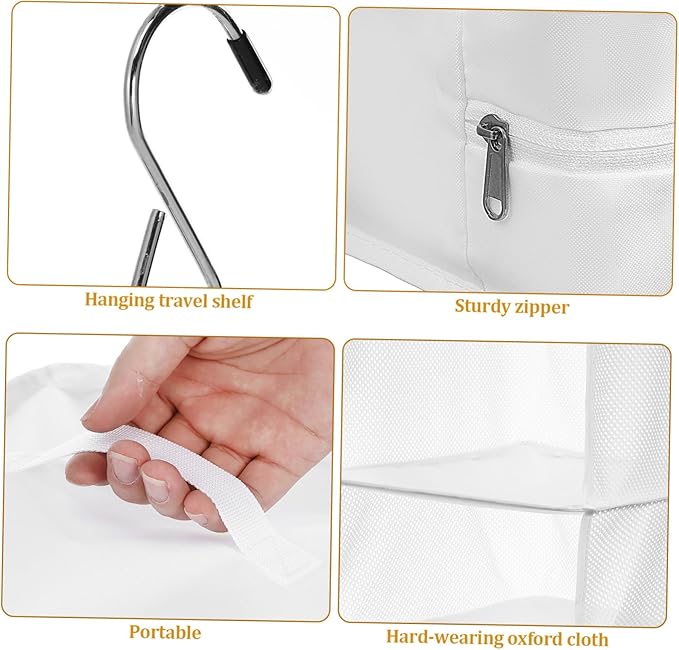 Mikinona Hanging Bag Storage Bag Organizer for Travel Pouches Packing Organizer