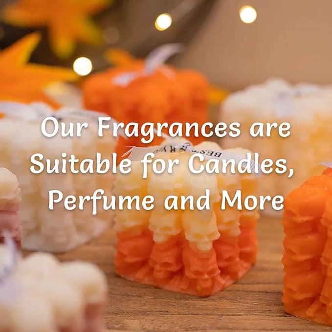 Fruity Fragrance Oil Set, 10x10ml, Colomix Essential Oils for Diffusers for Home, Fruit Diffuser Oil Scents, Fragrance Oil for Candle Soap Making, Orange, Strawberry, Apple Oil & More, Valentines Gift