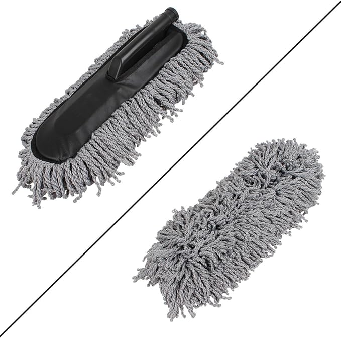 Soft Microfiber Car Duster, Cleaning Exterior Scratch Free Duster, Multi-Purpose Dust Remover with Extendable Handle for Car