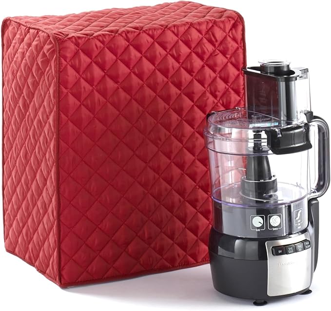 Covermates Keepsakes - Blender Cover - Dust Protection - Stain Resistant - Washable - Appliance Cover, Red