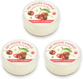 Pet House Mini Candles for Pet Odor Made with Natural Soy Wax, Plant Based, Dog and Cat Friendly Scented Candles, Cherry Crumble Pack of 3