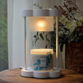 Candle Warmer Lamp with Dimmer, 0-6 HoursTimer, Compatible with Yankee Candle Large Jar Candle, Home Decor Gift for her, Valentine's Day Gift, Gift for mom, Scented Jar Candles Heater, White