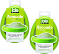 Joie Avocado Stretch Pod, Keep Avocadoes Fresh Longer, Refrigerator Storage, Produce Organization, Green, Pack of 2