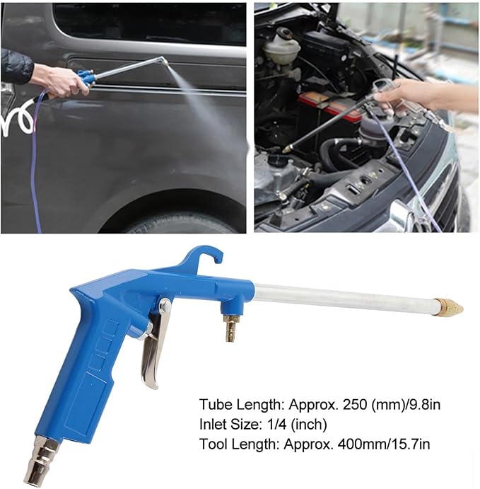 Cleaning Gun, Universal Car Engine Dust Cleaner Tools Auto Water Cleaning Nozzle Hose Wash Spray Kit