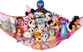 Lilly's Love Stuffed Animal Hammock | Corner Hanging Organizer, Toy Storage, Stuffed Animal Storage Net | Made From Quality Fishing Net, Holds 12lbs | 67"x47"x47" (Coral)
