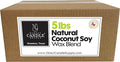 Direct Candle Supply - Coconut Soy Wax Blend for Candle Making - 5 lb. Creamy Blend for High Load Fragrance Formulation - (5 lb)