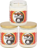 Smoke Odor Exterminator 13oz Jar Candles (Yin Yang, 3) Set of Three Candles.