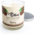 Cuddly Cotton Scented Natural Soy Candle, Essential Fragrance Oils, 100% Soy, Phthalate & Paraben Free, Clean Burning, 9 Oz.