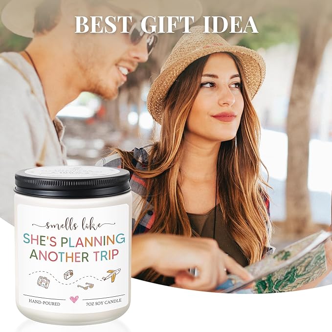 Travel Gifts for Women, Best Gifts for People Who Travel A Lot, Funny Trip Vacation Gift, Christmas Birthday Gift for Traveler Planner, Traveling Present