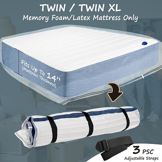 Vacuum Storage Bag for Mattress (Twin)