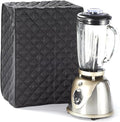 Covermates Keepsakes Blender Cover – Quilted Appliance Protector for Food Processors – Dust & Stain Resistant, Washable Slip‑On Design for Countertop Storage, Black