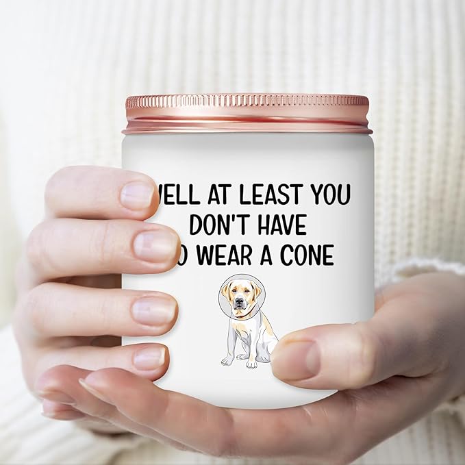 Get Well Soon Gifts for Women, Men - Funny After Surgery Recovery Encouragement Humor Sympathy Candle Gifts - Feel Better for Sick - Family Friend Coworker Thinking of You Cheer up