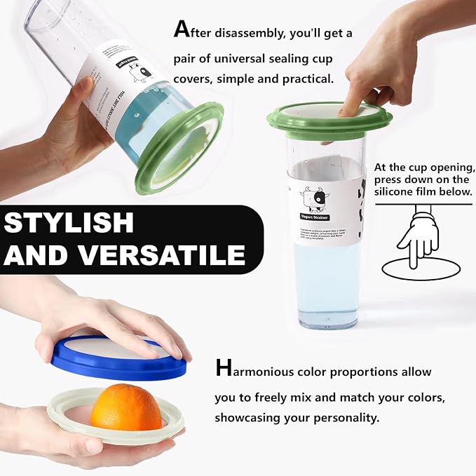 4-Piece Airtight Food Storage Containers Set – Avocado Saver, Onion Keeper, Silicone Kitchen Organizers for Fridge, Reusable & Leak-Proof to Lock in Freshness
