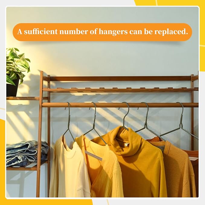 30 Pcs Dry Cleaner Hangers with Tubes - 16" Wire Hangers White Tube with Strong 15 Gauge Wire Bulk for Pants Caped Suit & Strut Home or Dry Cleaners (Kraft)