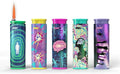 MK Wind Proof Jet Flame Lighters, 5PCS Striking Design, Ideal as Lighters for Candle, Camping, Outdoor use, Butane Refillable Lighter (Emotion-5PC)