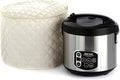 Covermates Keepsakes - Rice Cooker Cover - Dust Protection - Stain Resistant - Washable - Appliance Cover, Cream