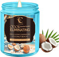 Coconut Odor Eliminating Candles, Pet Scented Candles for Home, Single Wick Soy Candle Gifts for Women, Men, Ideal for Creating Relaxing Atmosphere, Over 50 Hours of Burn Time