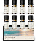 VINEVIDA [Set of 8] Summer Scents for Candle Making, Essential Oils Summer, Made in USA Candle Fragrance Oil, Soap Making Essential Oils, Diffuser Oil Scents