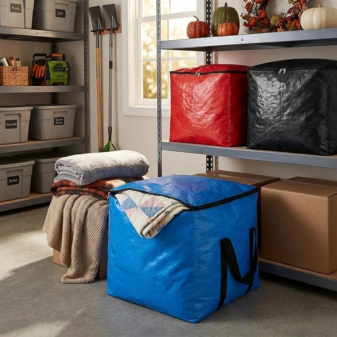 Extra Large Storage Bag (Black, 19"x19"x19")