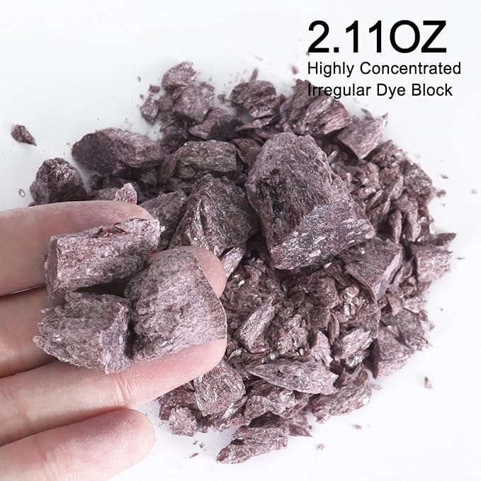 Renfio Candle Dye, 2.11oz/60g Red Candle Dye for Soy Wax Highly Concentrated Wax Dye for Candle Making Bulk Blocks Colored Tealight Candles Coloring Dyes Chips Candle Making Kit - Red