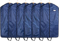 Covermates Keepsakes Garment Bag Set for Closet Storage and Travel – Breathable Suit and Dress Bags with ID Window and Carrying Handles – Heavy-Duty Hanging Wardrobe Protection Set, Blue