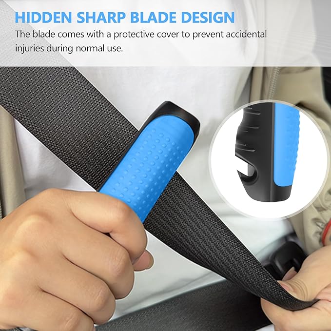 Kaiedos Car Door Handle for Elderly, 3-in-1 Car Handle Assist for Seniors, Portable Auto Cane Vehicle Support Handle, 500 lbs Capacity, Non-Slip Door Assist Bar