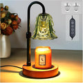 Candle Warmer Lamp with Timer Dimmer Adjustable Height for New Home House Bedroom Decor,Wax Melt Warmer with 2 Bulbs for Jar Candles, Gifts for Mom Women Friend Sister Mothers Day Birthday | Green