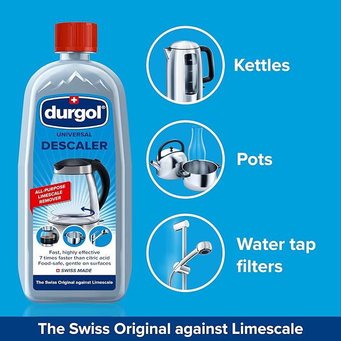 Durgol Universal, Multi-Purpose Descaler and Decalcifier for Household Items, 16.9 Fluid Ounces (Pack of 2)