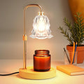 Candle Warmer Lamp with Timer and Dimmer, Electric Wax Warmers for Scented Candles with 5 Brightness Settings, Anti-Glare Lamp with Adjustable Height, Home Decor, Gift for Valentines, Birthday