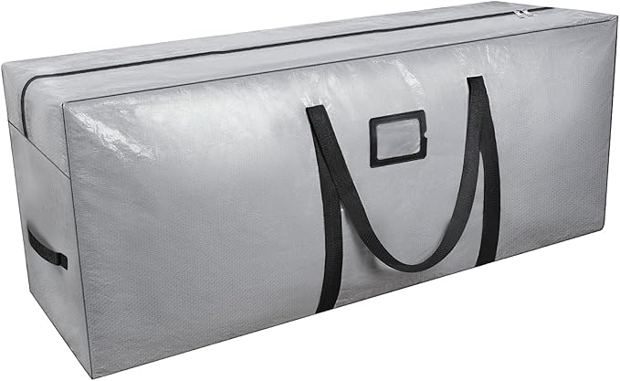 264L Extra Large Storage Bags, Heavy Duty Huge Moving Bags with Zipper and Stronger Handles, Waterproof Material Protects from Dust and Moisture, Big Foldable Duffle Bag for Travel Storage