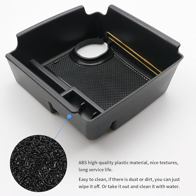 Yee Pin 2022 Niro EV Console Organizer - Center Tray with Storage Box Insert