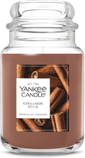 Yankee Candle Cinnamon Stick, Scented Candle, 22oz Large Jar with up to 150 Hour Burn Time, Giftable