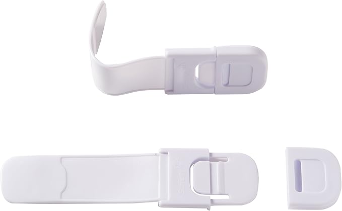 Safety 1st Multi-Purpose Latch,White 2-Count