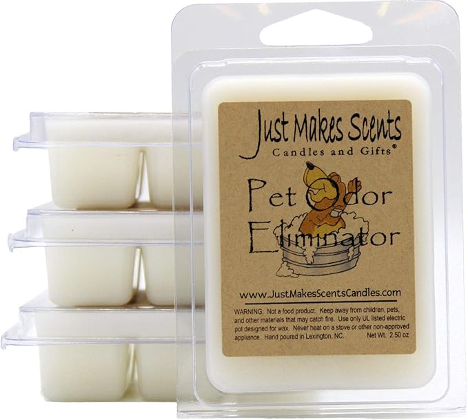 4 Pack - Pet Odor Eliminator Wax Melts | Neutralizes Bad Odors | Hand Poured in the USA