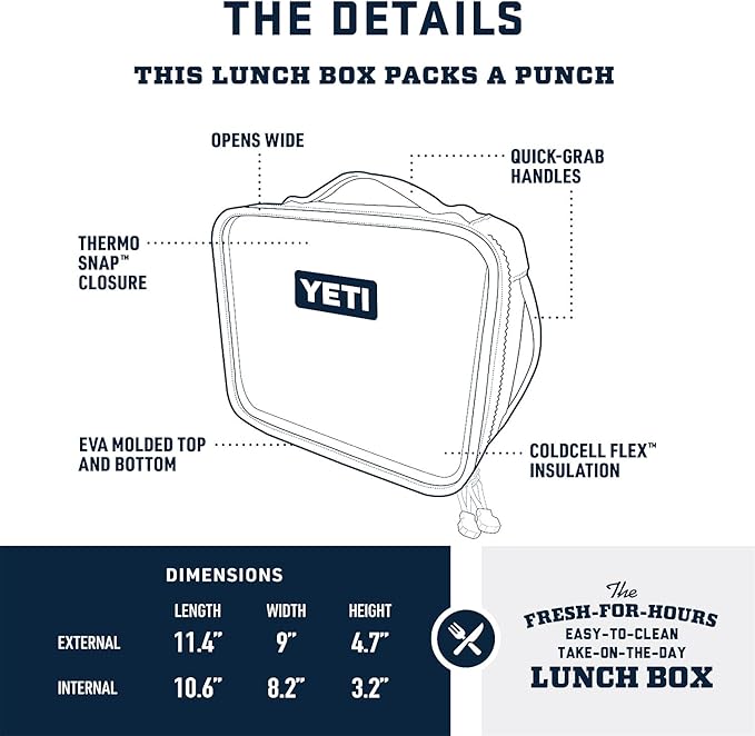 YETI Daytrip Lunch Box, Foam