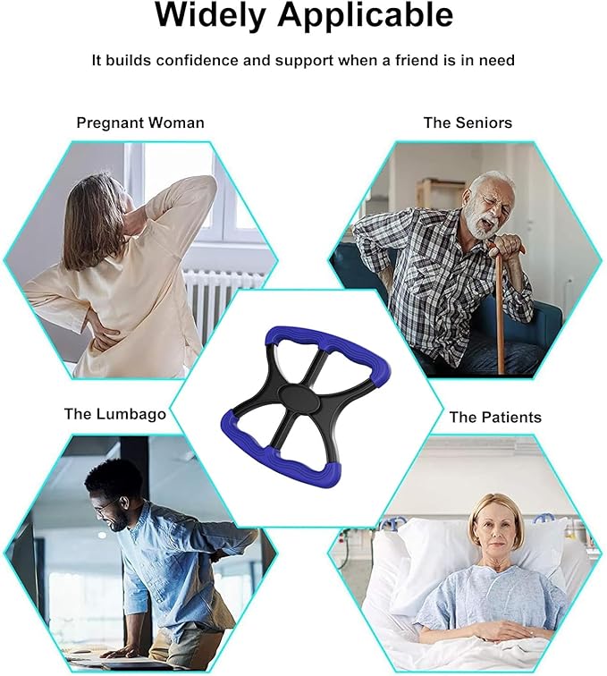 Liberty Lift Standing Aid for Elderly, Portable Lift Aid Bar with No-Slip Grip Handles to Transfer Elderly,Senior,Patient,Disabled Assists Caregiver or Nurse from Floor Standing Aids & Supports Gifts