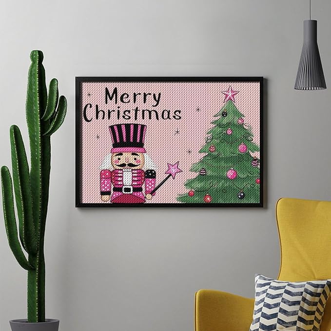 AIVKIEJK Diamond Painting Kits for Adults - Christmas Tree Painting DIY 5D Full Drill Diamond Dots Paintings with Diamonds Gem Art and Crafts Home Decor 8"x12"