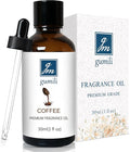 GM Gumili Coffee Essential Oil, Home Fragrance Oil, for Candle Scents Soy Wax Candle Making, Soap, Dryer Balls, Diffusers, Laundry, Slime -1 oz /30ml