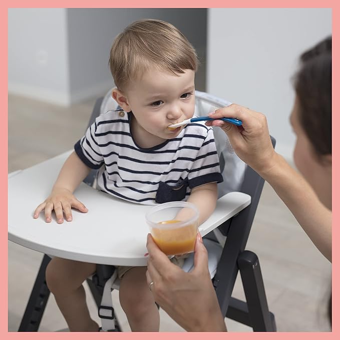 Babymoov Leak Proof Storage Bowls | BPA Free Containers with Lids, Ideal to Store Baby Food or Snacks for Toddlers, BPA Free - 4 Count (Pack of 2) (Pick Your Set Size)