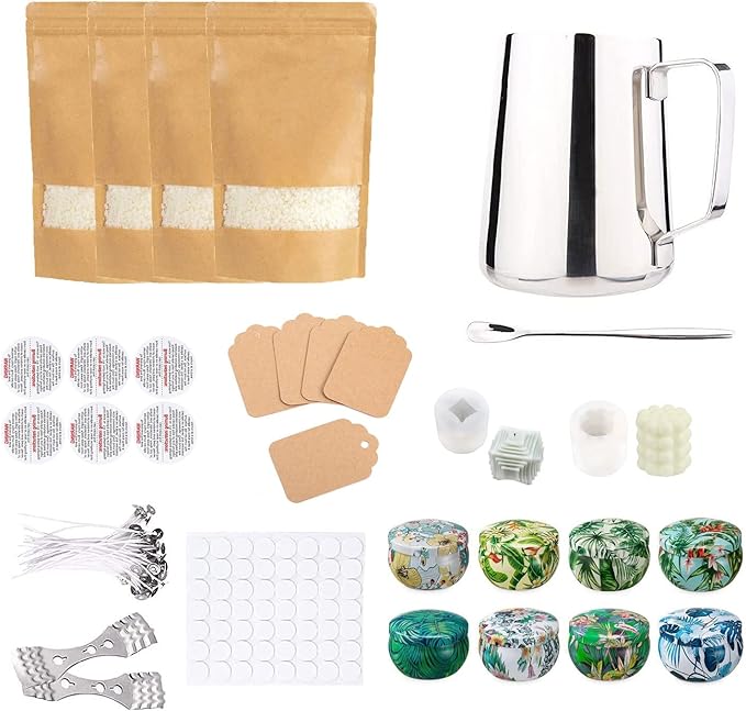 Manufacture Scented Candles, Candle Making Kit, DIY Wax Candles Manufacturing Craft Supplies for Beginners TH0JY-1210