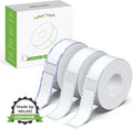 NELKO P21 Genuine Adhesive Pattern with Border Label Paper 14x40mm (0.55inchesx1.57inches) 180 Labels/Roll, 3 Rolls, for Home Office Organization, Gift for Decoration, Compatible with P21 Label Maker