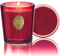 M&SENSE Natural Strong Soy Candle | Red Camellia & Vivid Red | 9.2 oz, 50H Burn Time | Candle for Her | Scented Candle for Women