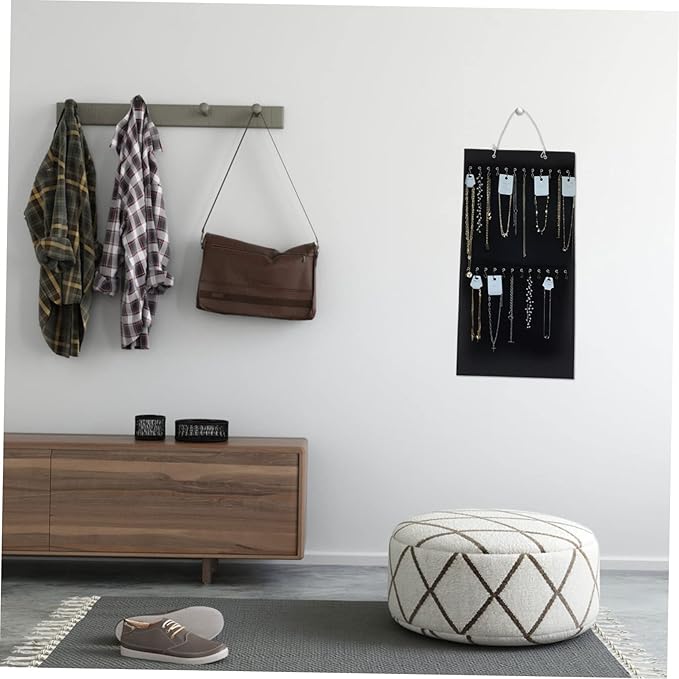 Door Back Hanging Pouches Wall Hanging Bag Wall Storage Bags Felt Pouch Organizer Hair Ties