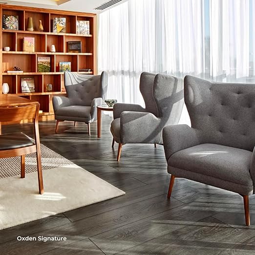 Flooret Luxury Vinyl Plank Flooring Dark Sample Kit | 6 Pieces of 12" Cut Samples from Real Planks | DIY Click Installation, 40 Mil Wear Layer, Waterproof and Scratch Resistant LVP