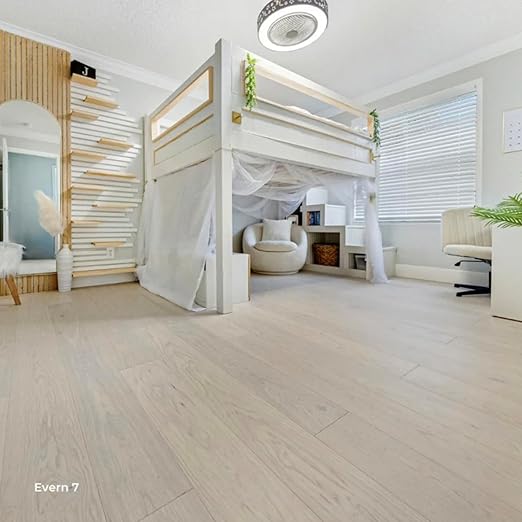 Flooret Engineered Hardwood Plank Flooring Silvan 7" Bestsellers Sample Kit | 5 Pieces of 12" Cut Samples from Real Planks | DIY Click or Glue Installation, Real Wood Wear Layer, and Scratch Resistant