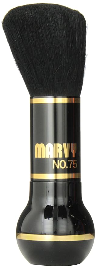 No. 75 Goat Hair Stand Up Neck Duster (Black)