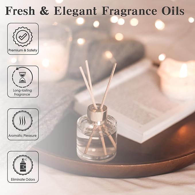 PHATOIL Lucifer's Letter Fragrance Oils for Aromatherapy, 3.38FL.OZ Diffuser Oils for Home, Perfect for Aromatherapy, Humidifiers, Yoga, DIY Candle and Soap Making - 100ml