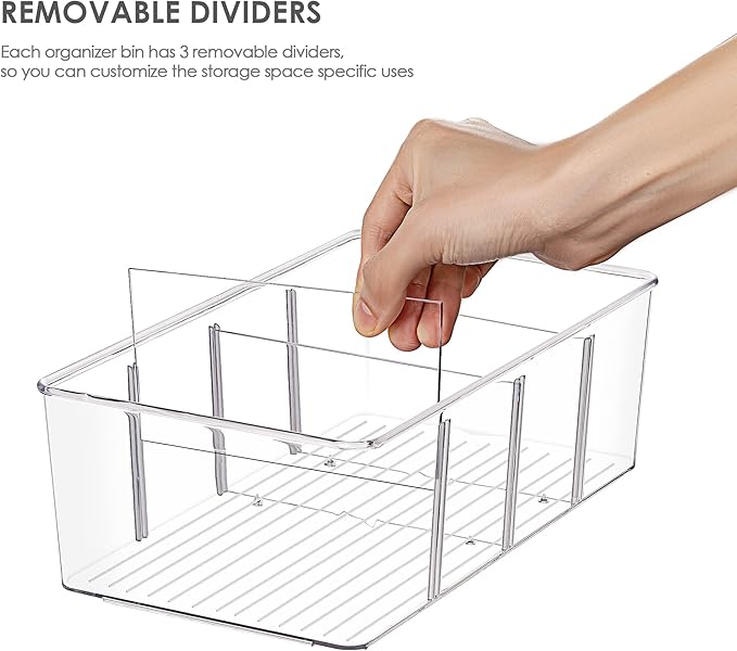 Vtopmart 24pcs Airtight Food Storage Containers with Lids and 4 Pack Pantry Organization and Storage