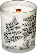 Hemlock Park Frosted Jar Wood Wick Candle Handcrafted with Natural Coconut Wax (Standard 7.2 oz, Palo Santo)